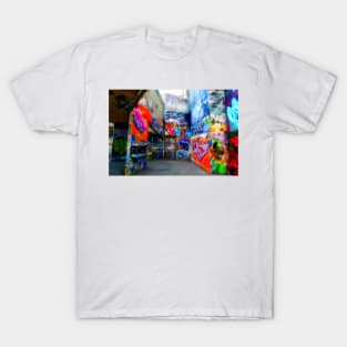 Southbank Skate Park Graffiti Street Art London T-Shirt